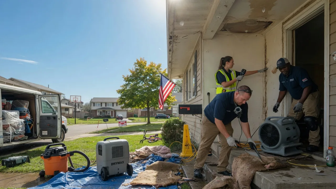 Water Damage Restoration in Marietta, OH near me